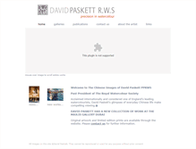 Tablet Screenshot of davidpaskett.co.uk